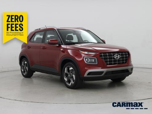 Red 2025 Hyundai VENUE Limited