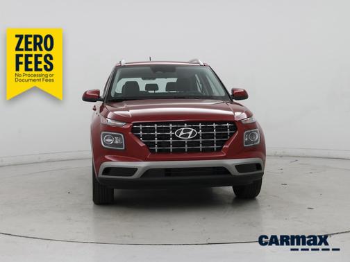 Red 2025 Hyundai VENUE Limited