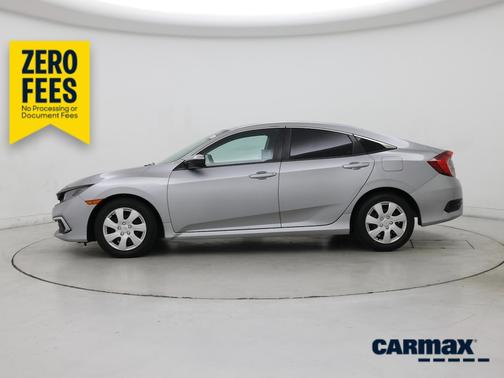 Silver 2020 Honda Civic LX