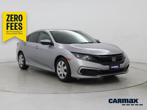 Silver 2020 Honda Civic LX