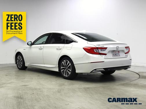 White 2020 Honda Accord Hybrid EX-L