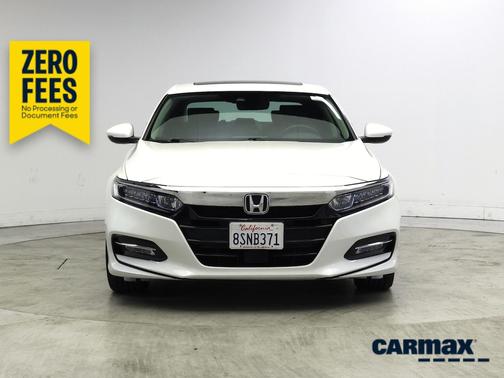 White 2020 Honda Accord Hybrid EX-L