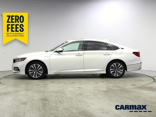 White 2020 Honda Accord Hybrid EX-L
