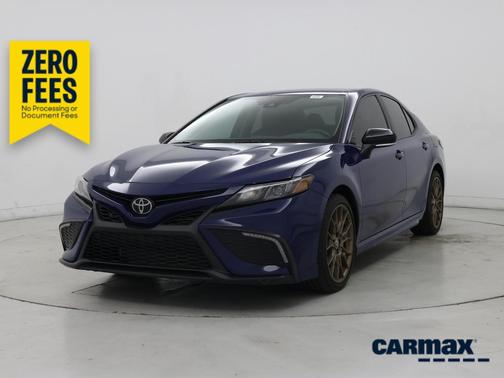 Blue 2024 Toyota Camry SE Night Shade