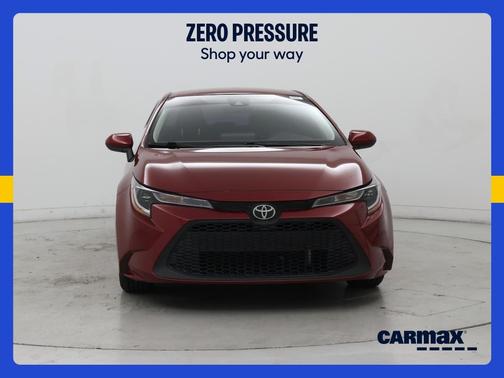 Red 2022 Toyota Corolla LE