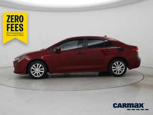Red 2022 Toyota Corolla LE