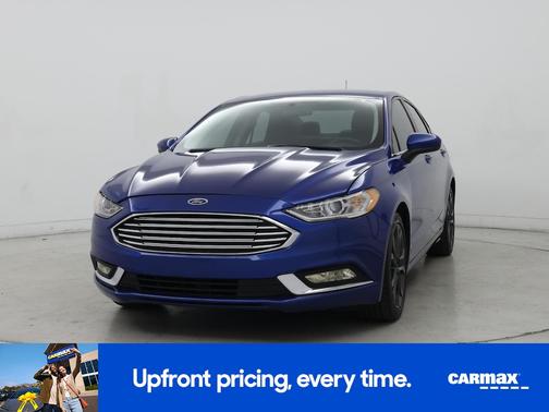 Blue 2018 Ford Fusion SE