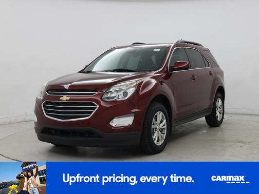 Red 2017 Chevrolet Equinox LT