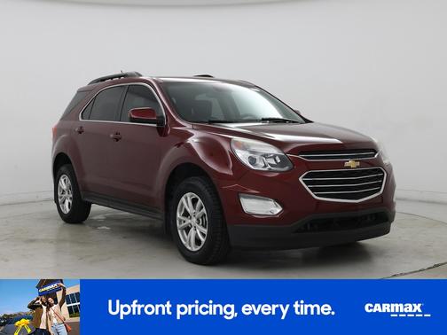 Red 2017 Chevrolet Equinox LT