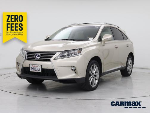 Gold 2015 Lexus RX 450h