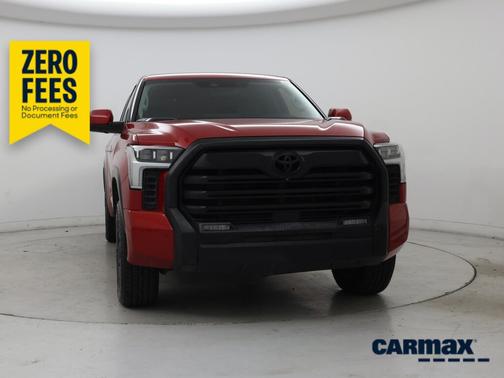 Red 2023 Toyota Tundra Hybrid Limited