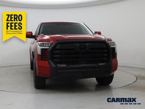 Red 2023 Toyota Tundra Hybrid Limited