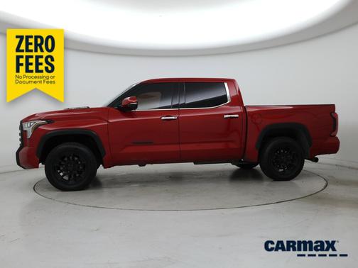 Red 2023 Toyota Tundra Hybrid Limited