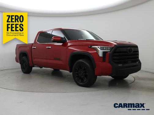 Red 2023 Toyota Tundra Hybrid Limited