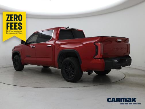 Red 2023 Toyota Tundra Hybrid Limited