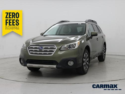 Green 2015 Subaru Outback Limited