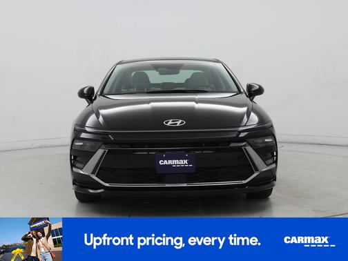 Black 2025 Hyundai SONATA SEL