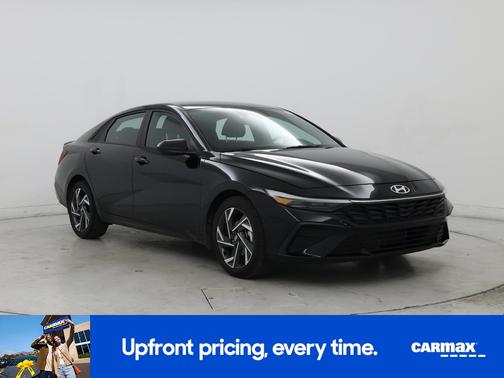 Black 2025 Hyundai ELANTRA SEL Sport