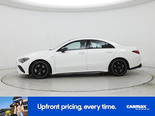White 2025 Mercedes-Benz AMG CLA 35
