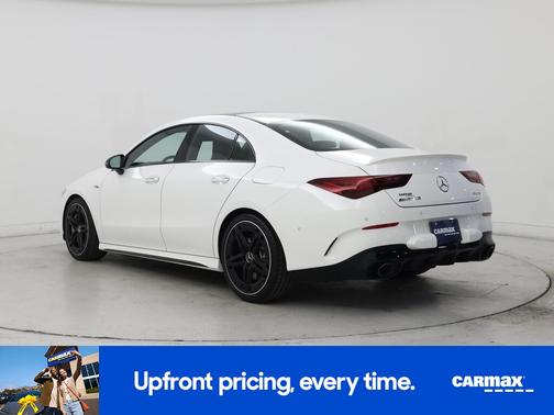 White 2025 Mercedes-Benz AMG CLA 35