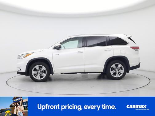 Tan 2015 Toyota Highlander Hybrid Limited Platinum