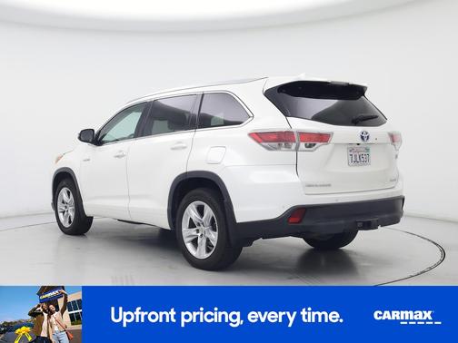 Tan 2015 Toyota Highlander Hybrid Limited Platinum