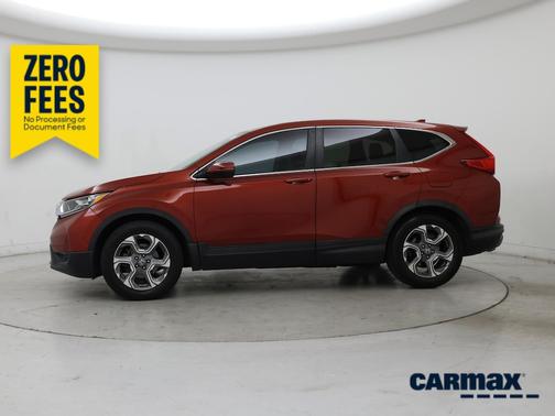 Red 2017 Honda CR-V EX