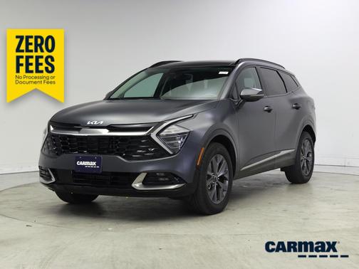 Gray 2025 Kia Sportage Hybrid SX Prestige