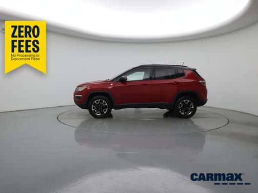 Red 2017 Jeep Compass All-New Trailhawk
