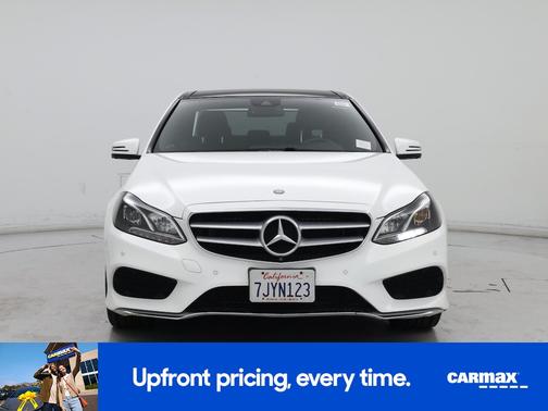 White 2015 Mercedes-Benz E-Class Sport