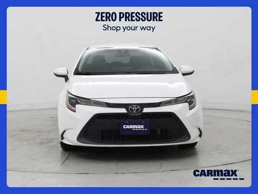 White 2020 Toyota Corolla LE