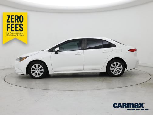 White 2020 Toyota Corolla LE