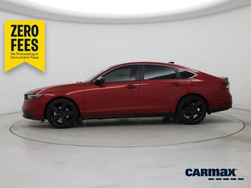 Red 2023 Honda Accord Hybrid Sport
