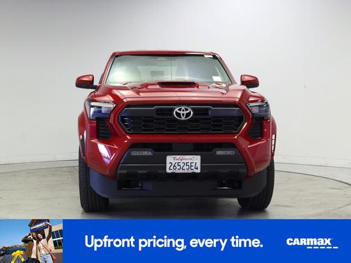 Red 2025 Toyota Tacoma TRD Sport