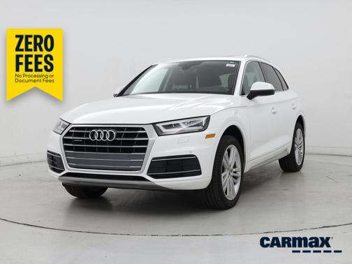 White 2019 Audi Q5 Premium Plus