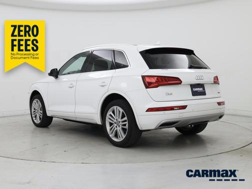 White 2019 Audi Q5 Premium Plus