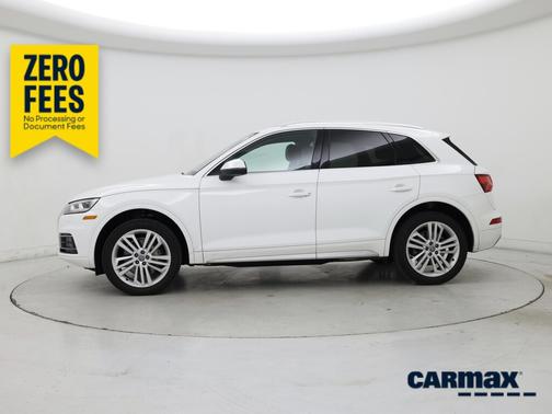 White 2019 Audi Q5 Premium Plus