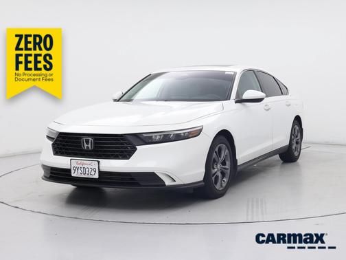 White 2023 Honda Accord EX