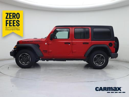 Red 2021 Jeep Wrangler Unlimited Sport