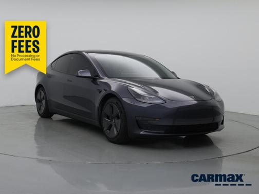 Gray 2021 Tesla Model 3 Standard Range Plus