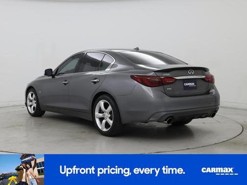 Gray 2020 INFINITI Q50 Luxe