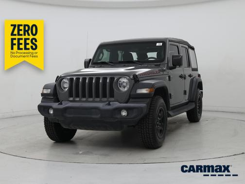 Gray 2020 Jeep Wrangler Unlimited Sport