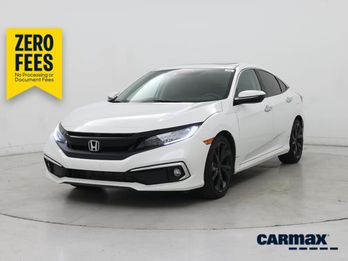 White 2020 Honda Civic Touring