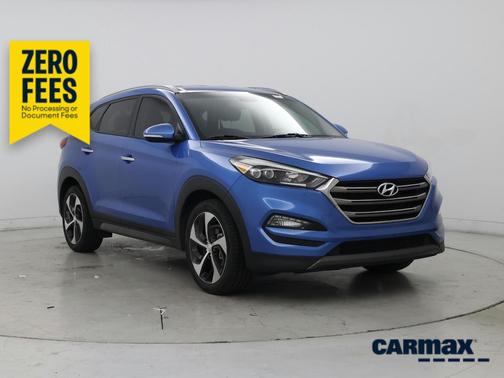 Blue 2016 Hyundai TUCSON Limited