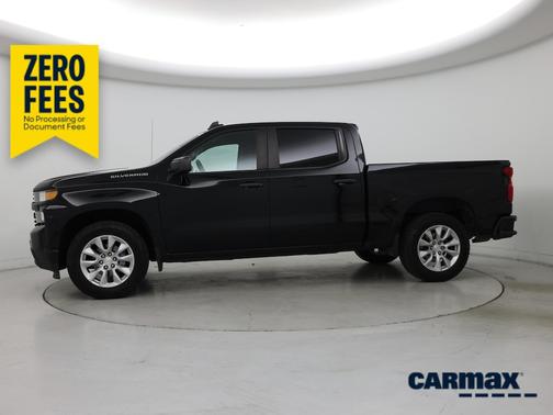 Black 2021 Chevrolet Silverado 1500 Custom