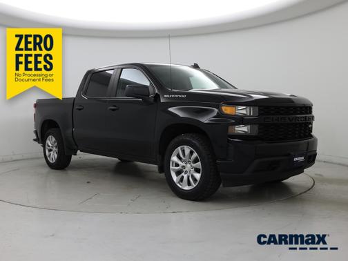 Black 2021 Chevrolet Silverado 1500 Custom