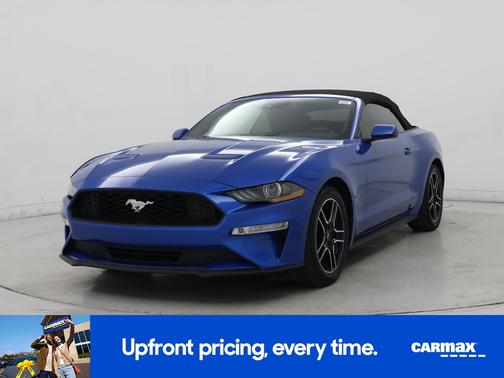 Blue 2020 Ford Mustang Ecoboost Premium