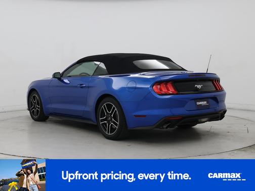 Blue 2020 Ford Mustang Ecoboost Premium