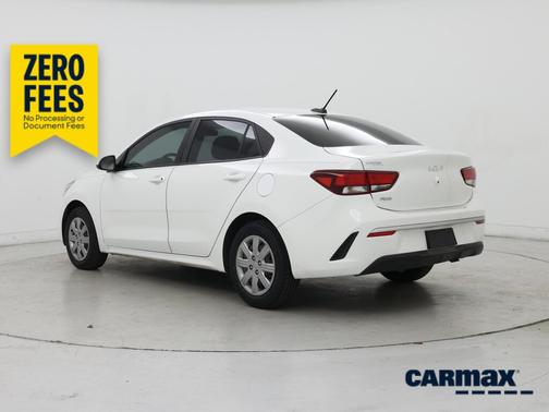 White 2023 Kia Rio LX