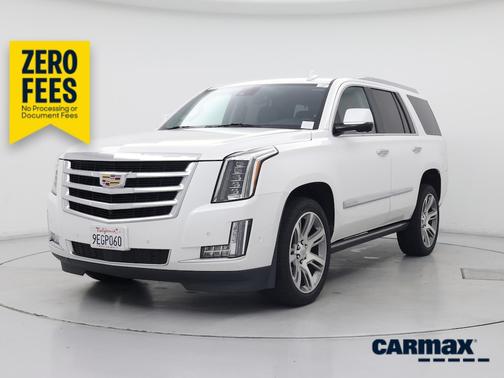 White 2020 Cadillac Escalade Premium Luxury